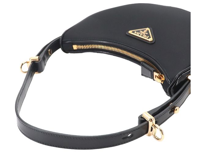 Borsa a mano 2-way Arque piccola di Prada Nero - vista 6