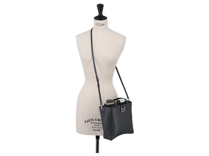 Borsa Tote Balenciaga Hourglass Soft Small Marrone - vista 9