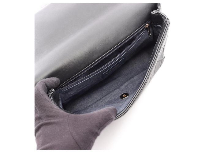 Chanel Large Flap Handtasche Schwarz - Ansicht 3