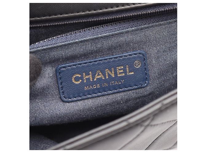 Chanel Large Flap Handtasche Schwarz - Ansicht 4