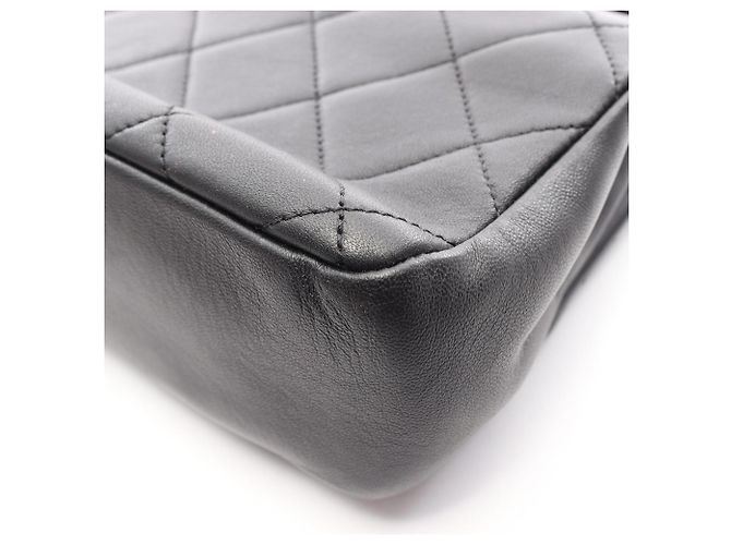 Chanel Large Flap Handtasche Schwarz - Ansicht 8