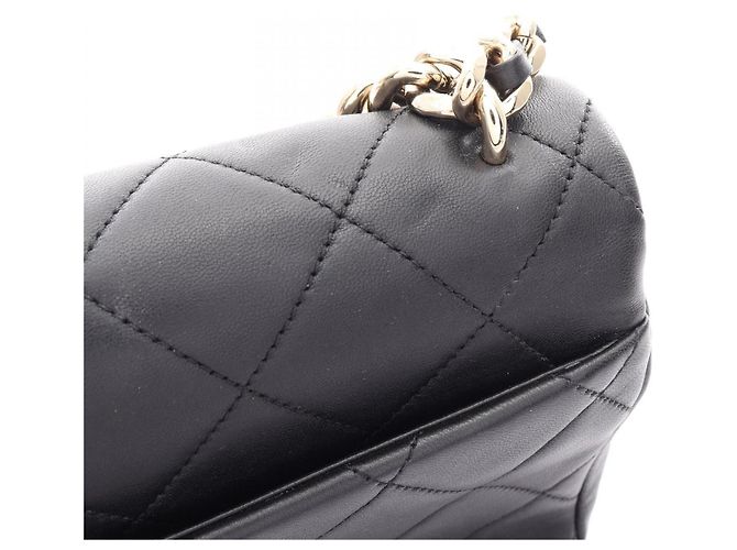 Chanel Large Flap Handtasche Schwarz - Ansicht 9