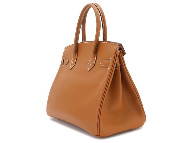 Hermès Borsa Hermes Birkin 30 in Gold D'oro - vista 4