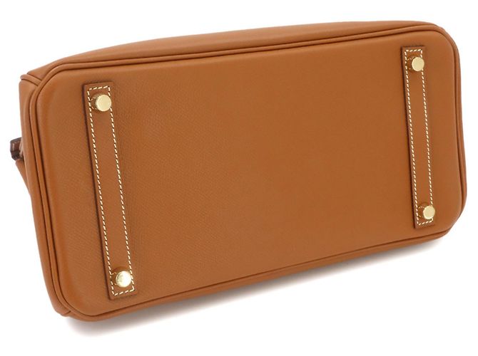 Hermès Borsa Hermes Birkin 30 in Gold D'oro - vista 5