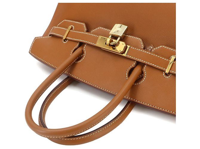 Hermès Borsa Hermes Birkin 30 in Gold D'oro - vista 6