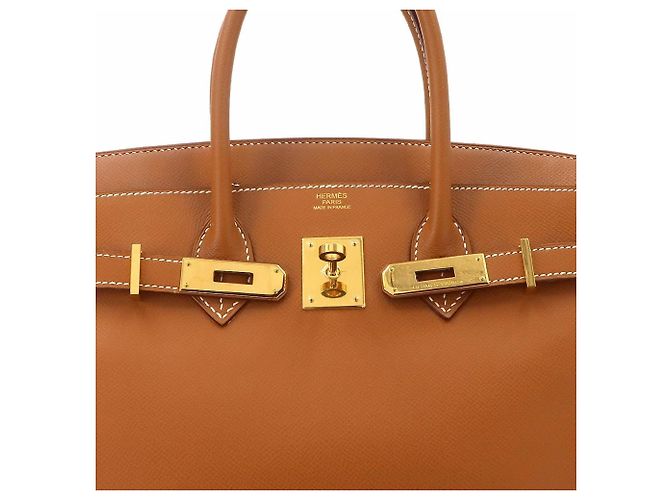 Hermès Borsa Hermes Birkin 30 in Gold D'oro - vista 8