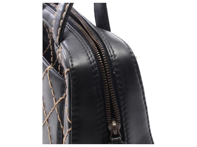 Chanel Wild Stitch Tote Bag Black - view 10