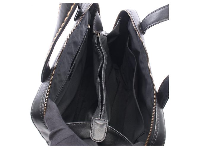 Chanel Wild Stitch Tote Bag Black - view 3