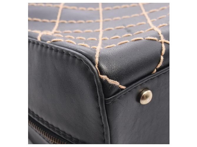 Chanel Wild Stitch Tote Bag Black - view 7