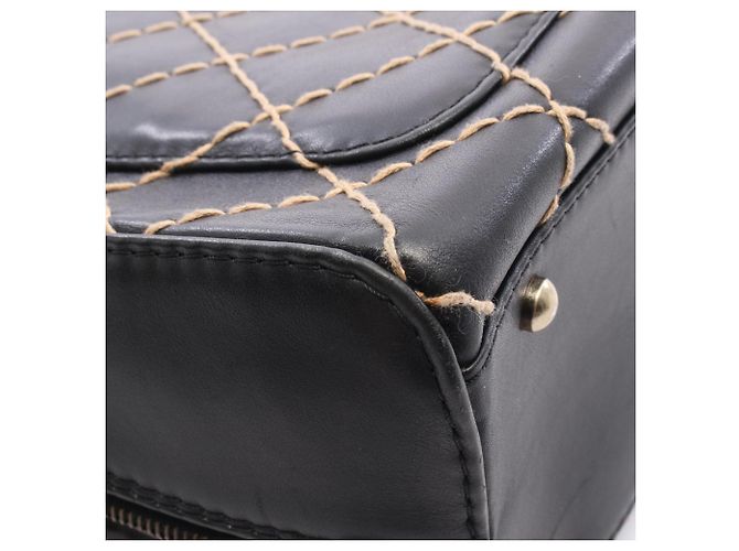 Chanel Wild Stitch Tote Bag Black - view 9