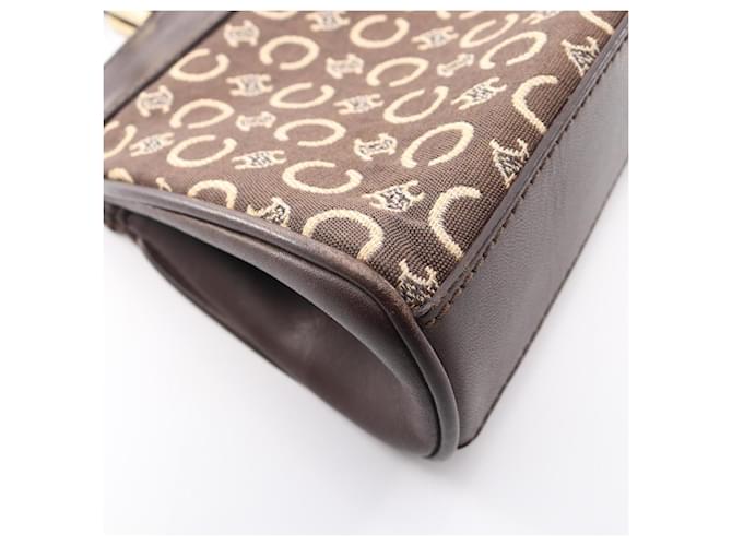 Céline Borsa Celine C Macadam Marrone Crudo - vista 7