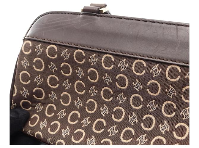 Céline Borsa Celine C Macadam Marrone Crudo - vista 8