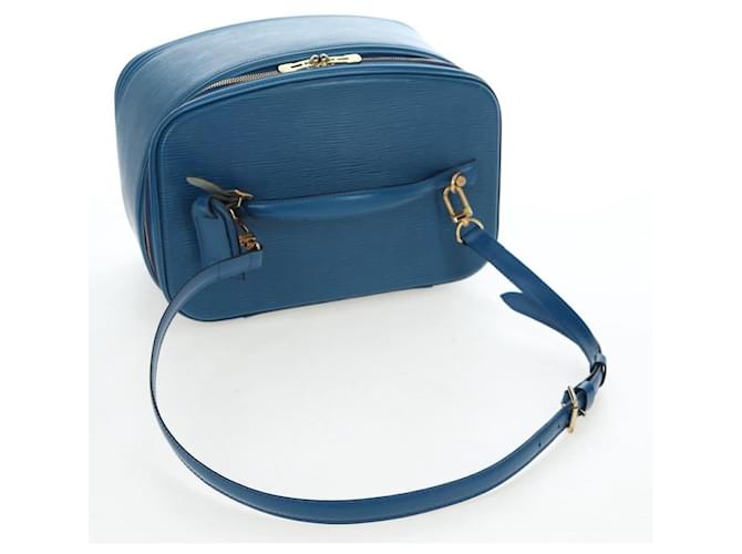 Louis Vuitton Nice Train Case Epi Leather Blu - vista 7