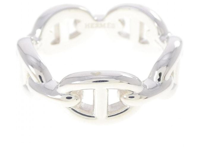 Hermès Chaine d'Ancre Enchainée Silberring - Ansicht 2