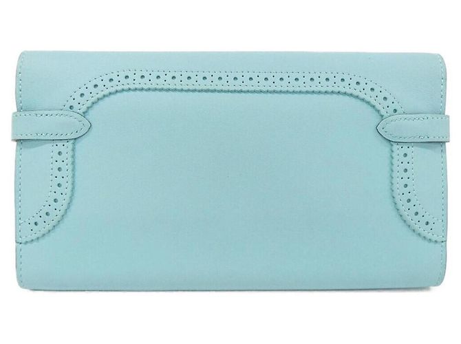 Hermès Cartera larga Hermes Kelly Gillies Azul - vista 2