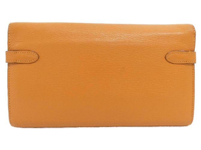 Hermès Hermes Kelly Classic Long Wallet Orange - Ansicht 2