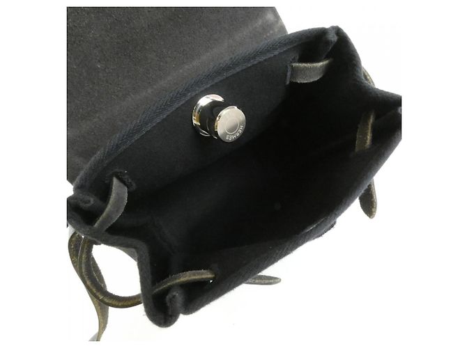 Hermès Borsa a tracolla Hermes Herbag TPM Nero - vista 7
