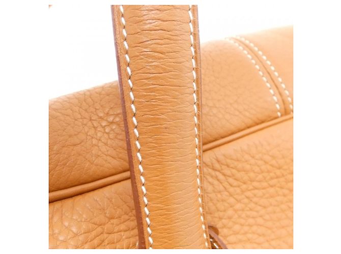Hermès Borsa Boston Hermes Victoria Valis 45cm Marrone - vista 7