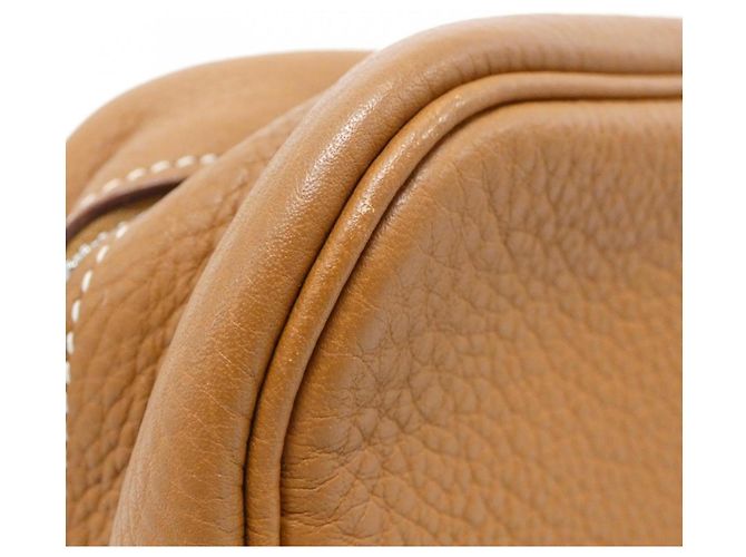 Hermès Pochette borsa Hermes Victoria GM D'oro - vista 3