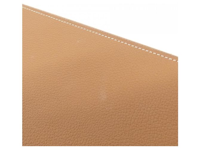 Hermès Hermes EA Zip A4 Notizbuchhülle Golden - Ansicht 5