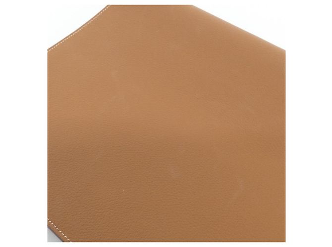Hermès Hermes EA Zip A4 Notizbuchhülle Golden - Ansicht 6