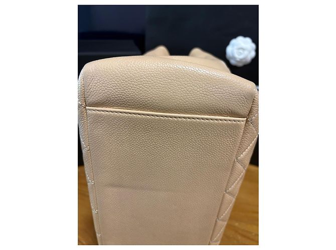Chanel Caviar Leder Shopper beige - Ansicht 11
