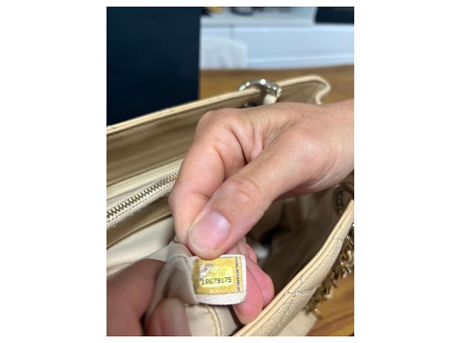 Chanel Caviar Leder Shopper beige - Ansicht 8