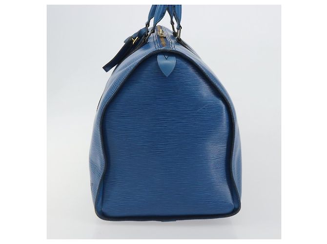 Louis Vuitton Keepall Epi 55 Blu - vista 4