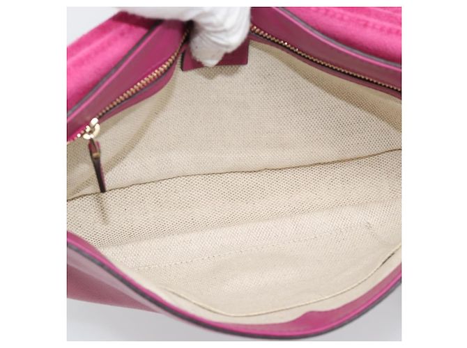 Gucci Soho Chain Patent Medium Rosa - vista 6