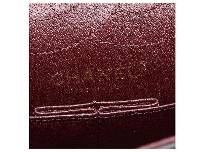 Borsa a tracolla Chanel 2.55 Chevron V-Stitch Double Flap Nero - vista 4