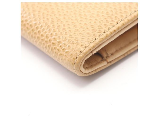 Chanel Coco Mark Bi-fold Long Wallet Beige - Ansicht 11