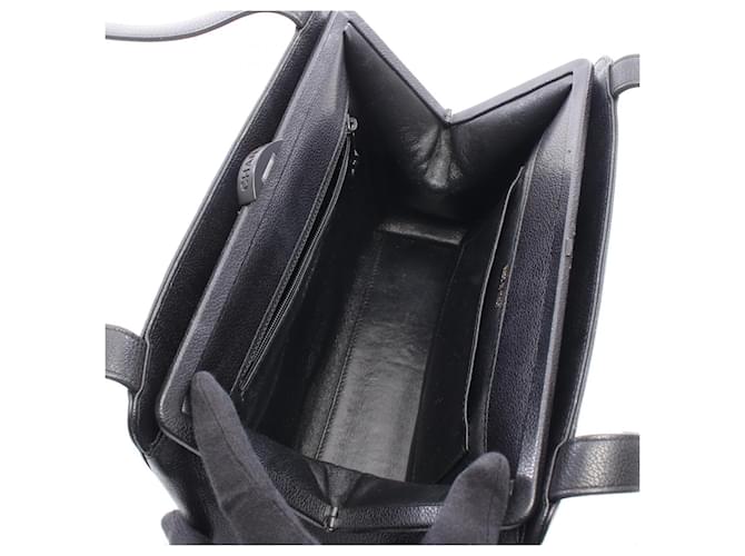 Borsa a Spalla Chanel Coco Mark Nero - vista 3