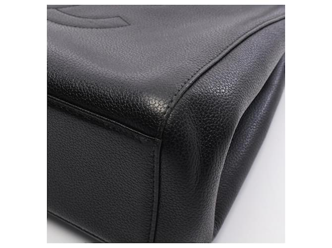 Borsa a Spalla Chanel Coco Mark Nero - vista 7