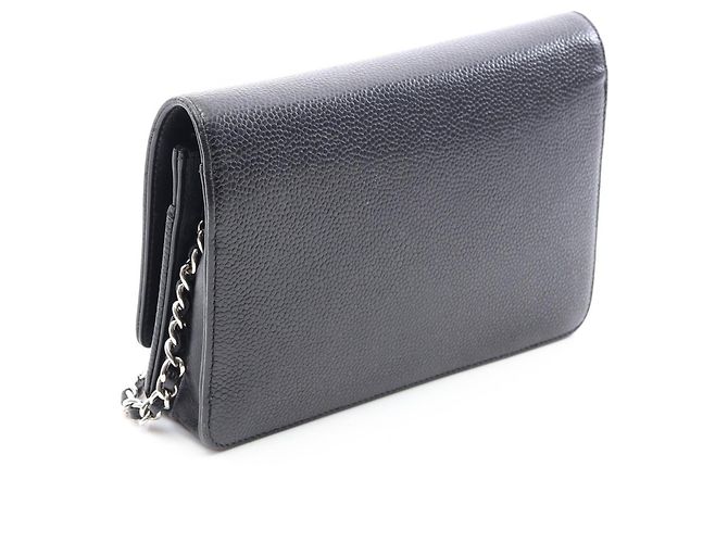 Borsa a Spalla Chanel Coco Mark Nero - vista 2
