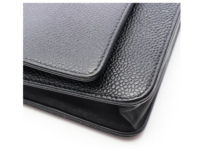 Borsa a Spalla Chanel Coco Mark Nero - vista 7