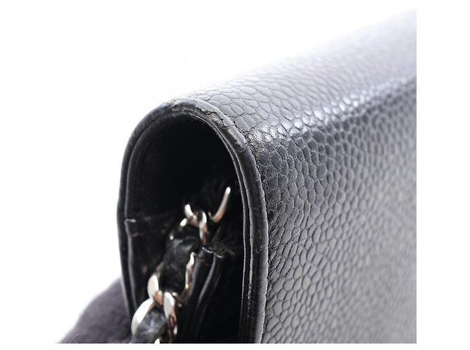 Borsa a Spalla Chanel Coco Mark Nero - vista 8