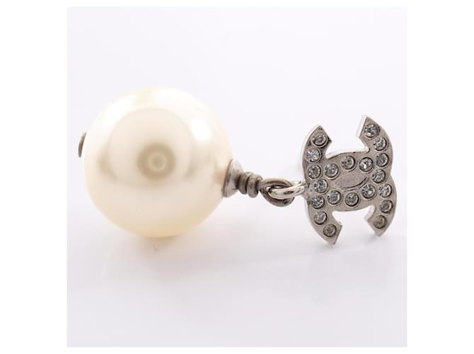Orecchini pendenti Chanel Coco Mark D'oro Crudo - vista 6