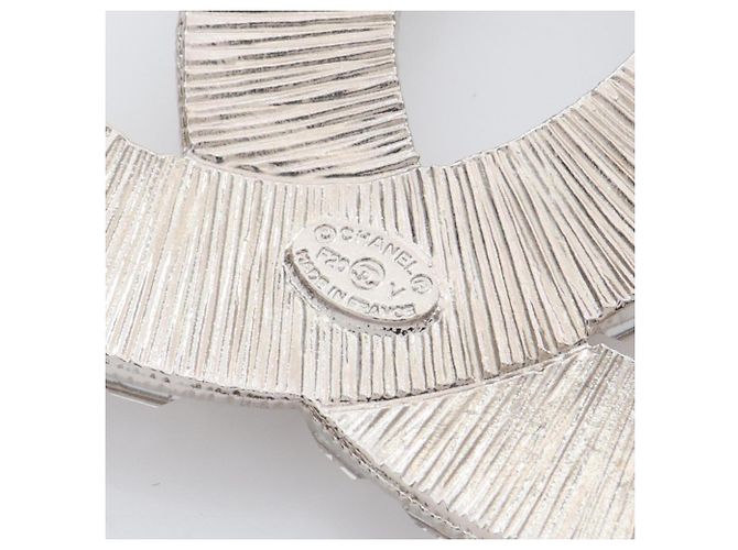 Chanel Coco Mark Brosche Silber - Ansicht 3