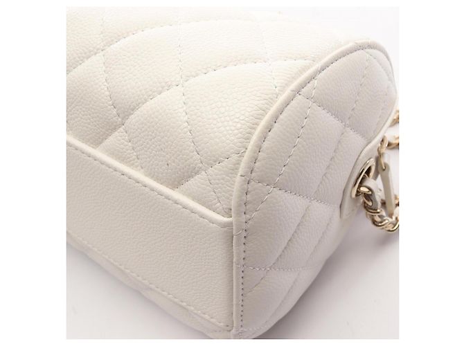 Borsa a Spalla 2-Way Matelassé Chanel Bianco - vista 7