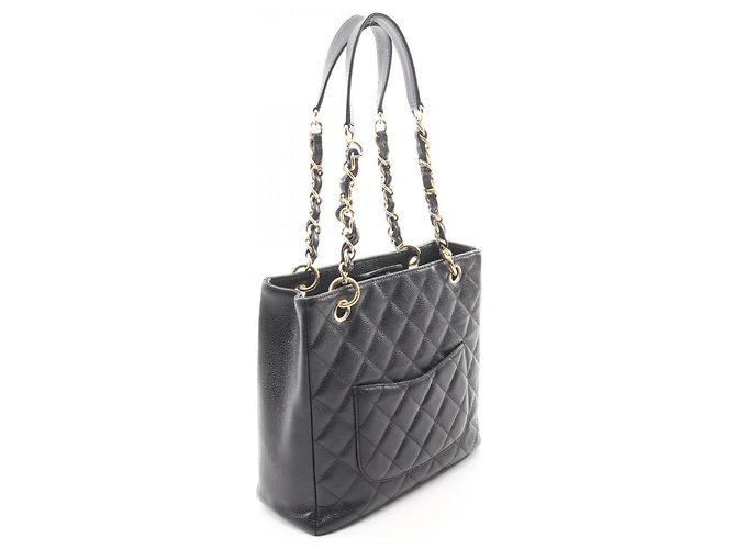 Borsa Tote Chanel Matelassé PST Nero - vista 2