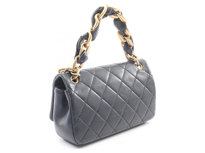 Borsa a Spalla 2-Way Matelassé Chanel Blu navy - vista 2
