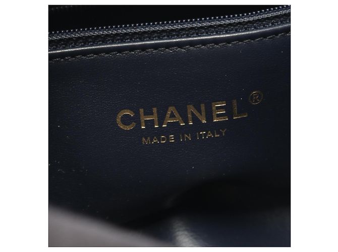 Borsa a Spalla 2-Way Matelassé Chanel Blu navy - vista 4