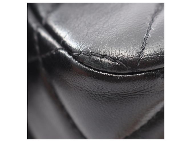 Borsa a tracolla Chanel Matelassé in agnello Nero - vista 8