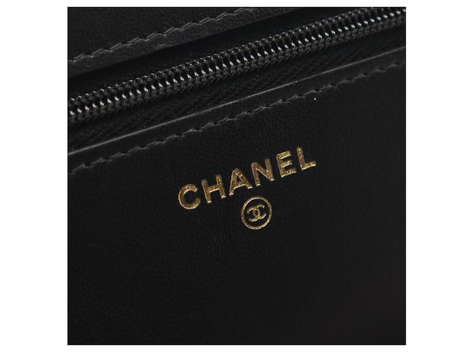 Timeless Borsa a tracolla Chanel Matelassé in agnello Nero - vista 4