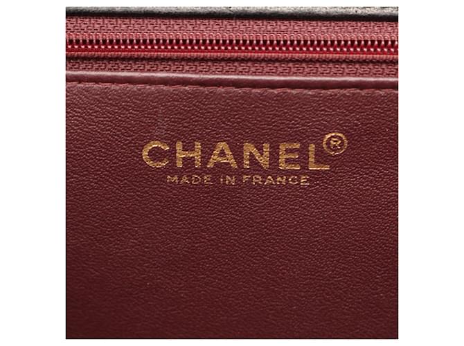 Borsa a Spalla Chanel Matelassé Single Flap Nero - vista 4