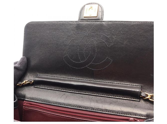 Borsa a Spalla Chanel Matelassé Single Flap Nero - vista 8