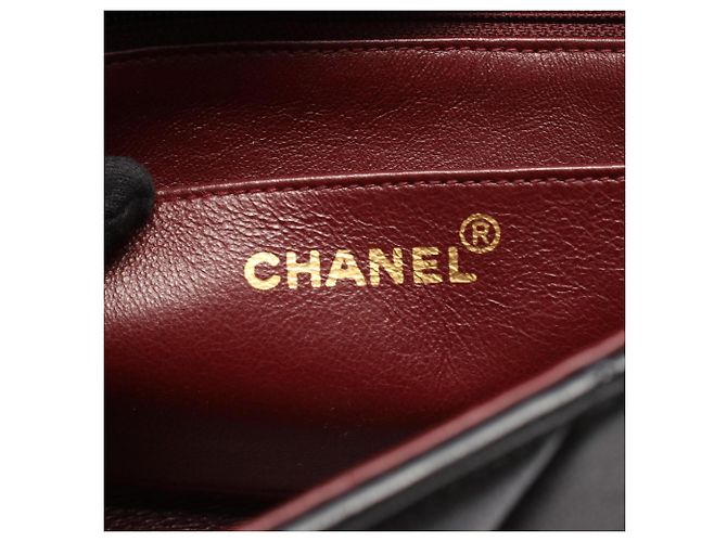 Borsa a Spalla Chanel Matelassé Diana Flap Nero - vista 4