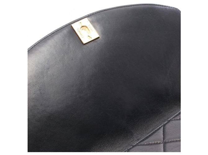 Borsa a Spalla Chanel Matelassé Diana Flap Nero - vista 9