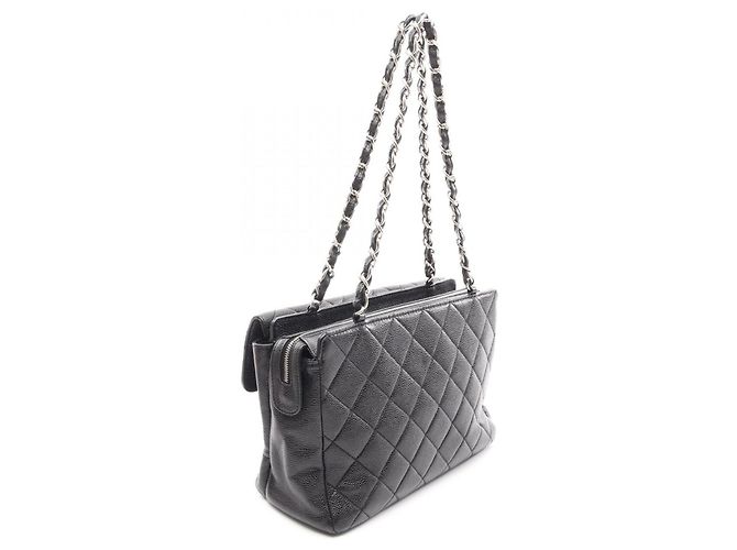 Timeless Borsa Tote Chanel Matelassé Nero - vista 2