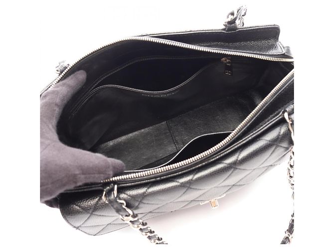 Timeless Borsa Tote Chanel Matelassé Nero - vista 3